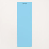 Stärke Training Sky Blue Yogamatte (Vorderseite)