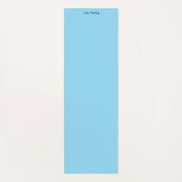 Stärke Training Sky Blue Yogamatte