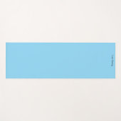 Stärke Training Sky Blue Yogamatte (Vorderseite (Horizontal))