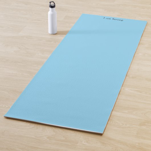 Stärke Training Sky Blue Yogamatte (Beispiel)