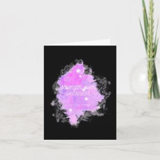 Stärke über Schwäche Galaxie - Alopezie Areata Aw Karte