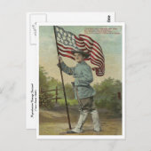 Stärke und Arbeit Postkarte (Vorne/Hinten)