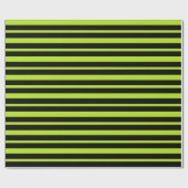 Starke und dünne Limone grüne und schwarze Geschenkpapier (Flach)