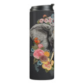 Stärke und Gelassenheit mit unserem Elefanten Thermosbecher (Nach links gedreht)