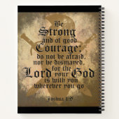 Starke und gute Courage Notizblock (Rückseite)