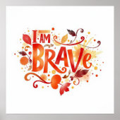 Stärke und Motivierend Angebot Poster (Vorne)