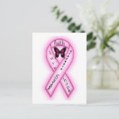 Stärke und Mut Postkarte (Stehend Vorderseite)