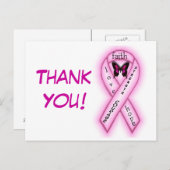 Stärke und Mut Vielen Dank Postkarte (Vorne/Hinten)