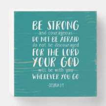 Starke und mutige, Joshua 1:9