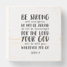 Starke und mutige, Joshua 1:9