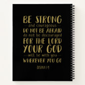 Starke und mutige, Joshua 1:9 Notizblock (Rückseite)