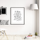 Starke und mutige, Joshua 1:9 Poster