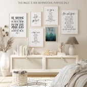 Starke und mutige, Joshua 1:9 Poster