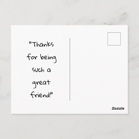 Starke und mutige, Joshua 1:9 Postkarte (Rückseite)