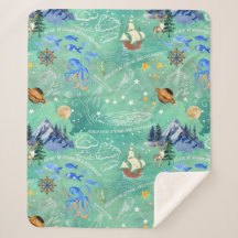 Starke und mutige Schrift - Nahtloses Muster