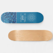 Starke und mutige Skateboard (Horizontal)