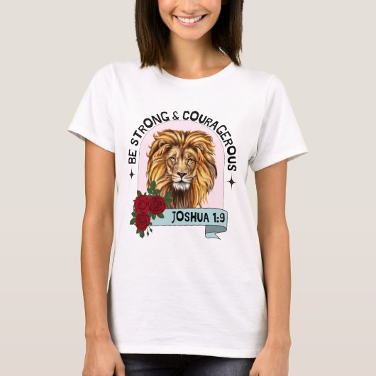 Starke und mutige T-Shirt (Vorderseite)
