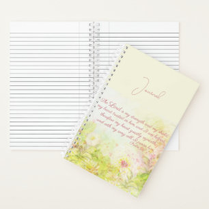 Stärke und Schild Tagebuch Notizblock