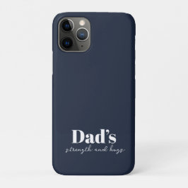Stärke und Schläge des Vaters - Geschenk des Vater Case-Mate iPhone Hülle
