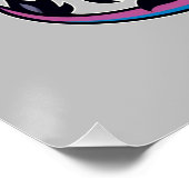 Starke und stolz - Transgender-Prix-Drache Poster (Ecke)