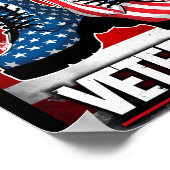 Starke und tapfere Veteranen Poster (Ecke)