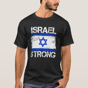 Starke Unterstützung Israels für Flaggen - ich ste T-Shirt