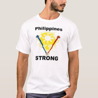 Starke "Unterstützung Philippinen die Philippinen T-Shirt
