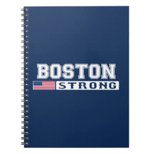 STARKE US Flagge BOSTONS Notizblock