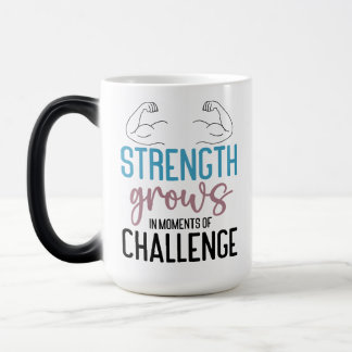 Stärke wächst in Zeiten der Tasse der Herausforder