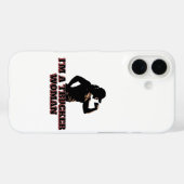 Starke weibliche LKWin Power Road Prix Case-Mate iPhone Hülle (Rückseite (Horizontal))