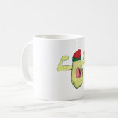 Starke Weihnachten Kaffeetasse (Vorderseite Links)