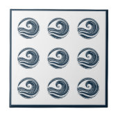 Starke Welle Fliese (Vorderseite)