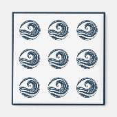 Starke Welle Magnet (Vorne)