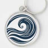 Starke Welle Schlüsselanhänger (Vorne)