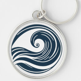 Starke Welle Schlüsselanhänger