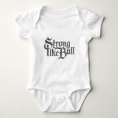Starke wie Bull Baby Bodysuit Baby Strampler (Vorderseite)