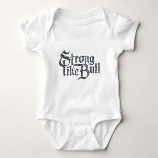 Starke wie Bull Baby Bodysuit Baby Strampler (Vorderseite)