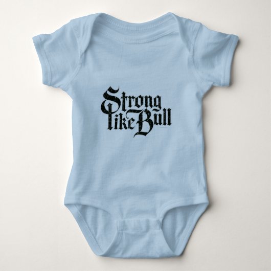 Starke wie Bull Baby Bodysuit Baby Strampler (Vorderseite)