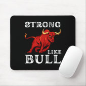 Starke wie eine Bull Weight Powerlift Bodybuildin Mousepad (Mit Mouse)