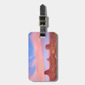 Starke Winde über Wüsten-Tal Gepäckanhänger (Vorderseite vertikal)