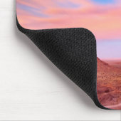 Starke Winde über Wüsten-Tal Mousepad (Ecke)