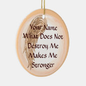 Stärke Wing Keramik Ornament (Rechts)