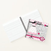 "Stärke & Würde" Custom Scripting Journal Notizblock (Innenseite)