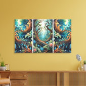 Starke Wurzeln Leinwanddruck (Insitu (Wohnzimmer))