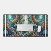 Starke Wurzeln Schreibtischunterlage (Tastatur & Maus)