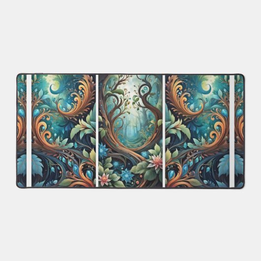 Starke Wurzeln Schreibtischunterlage (Vorderseite)