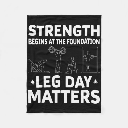 Stärken beginnt bei den Problemen am Stiftungsbegi Fleecedecke (Vorderseite)