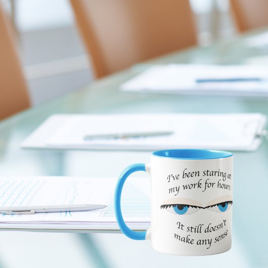 Starken bei der Arbeit für Stunden, immer noch nic Tasse