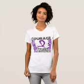 Stärken-Mut-HoffnungFibromyalgia T-Shirt (Vorne ganz)