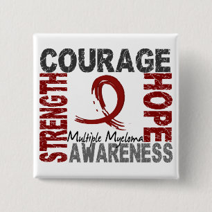 Stärken-Mut-Hoffnungs-multiples Myeloma Button
